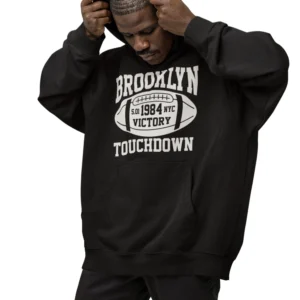 emroneel brooklyn varsity mens oversized hoodie black 01.webp